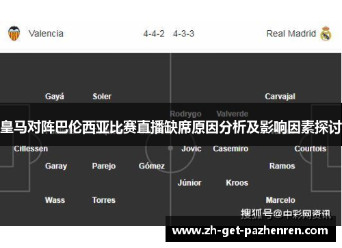 皇马对阵巴伦西亚比赛直播缺席原因分析及影响因素探讨